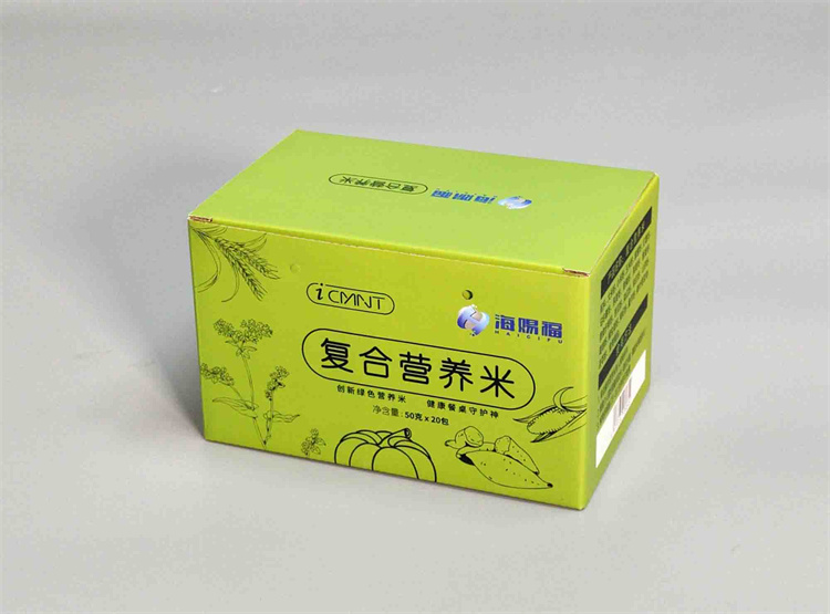 复合营养米 大米包装卡盒