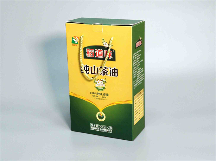 稻道味 山茶油包装盒