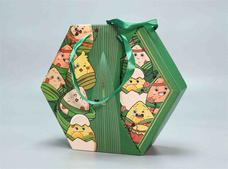 六边形 粽子包装礼盒
