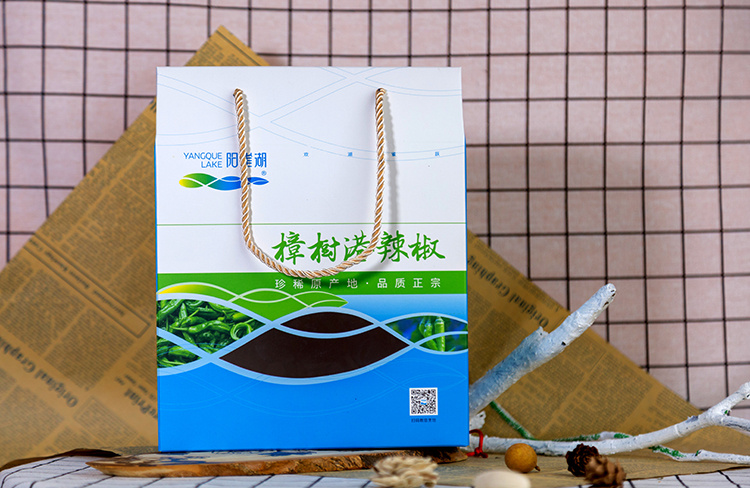 樟树港辣椒农产品包装盒