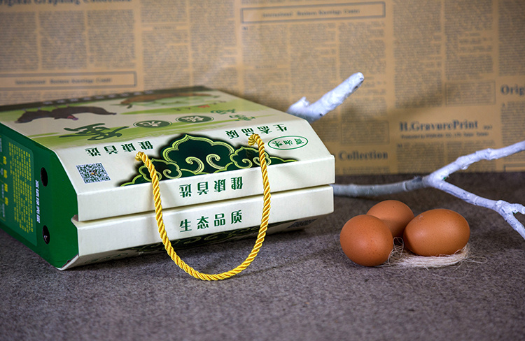 富硒绿壳鸡蛋瓦楞包装盒3