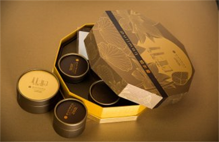 中海铂尔曼酒店天地盖月饼包装盒