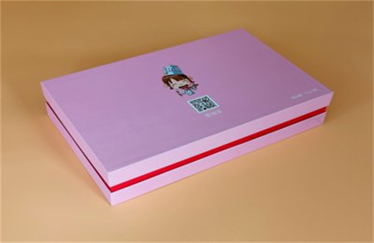 粉色月饼包装盒